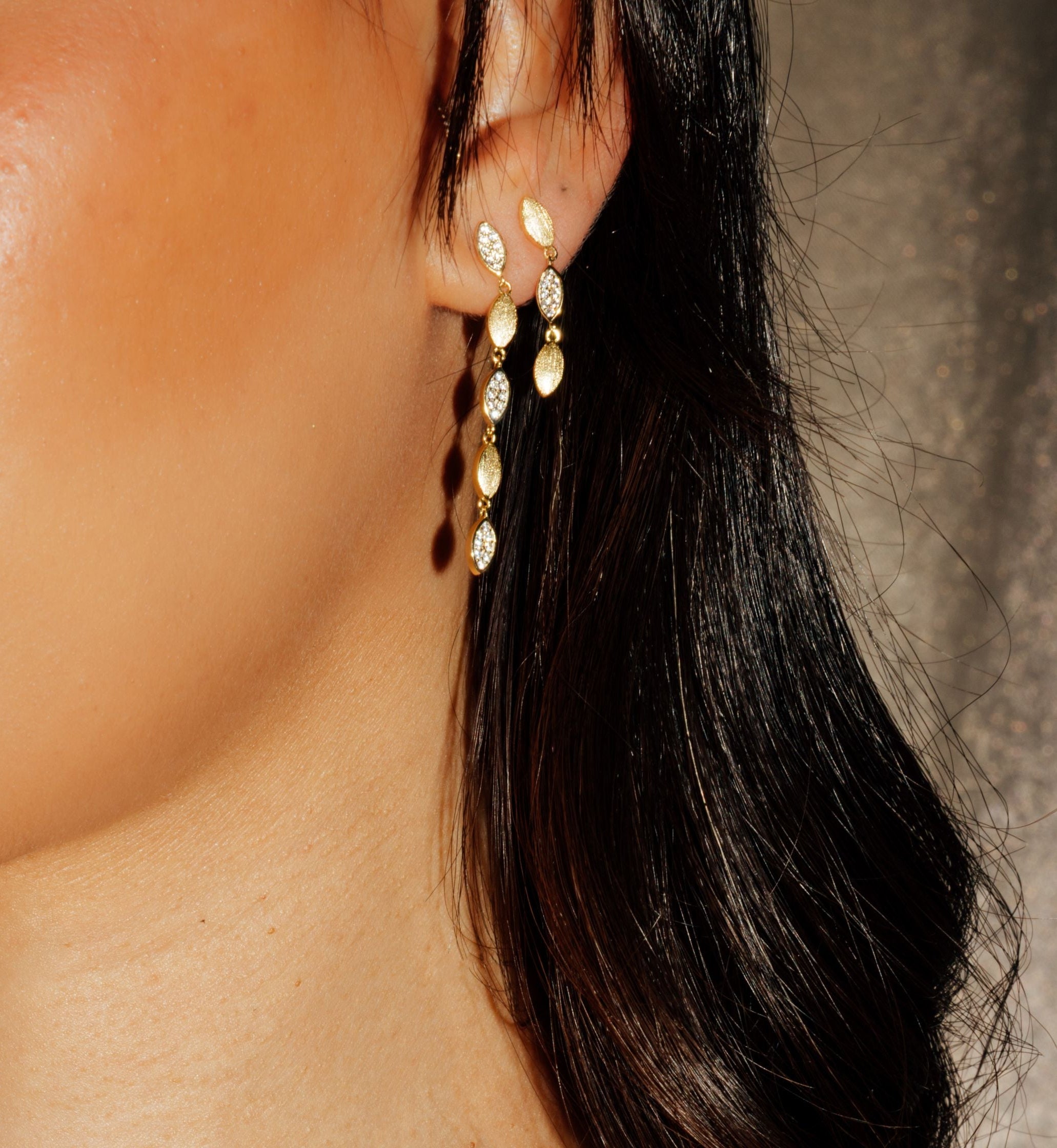 Marquise Muse - Short Earrings