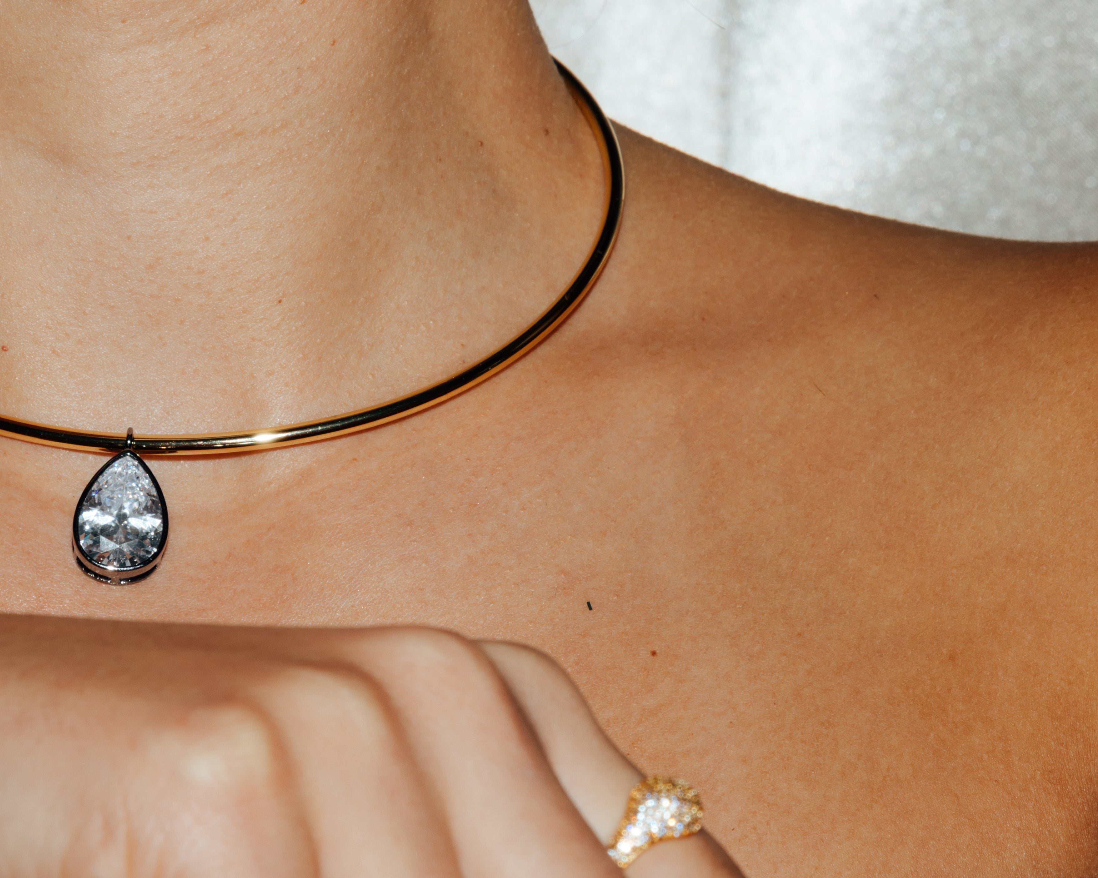 Noir Drops - Necklace