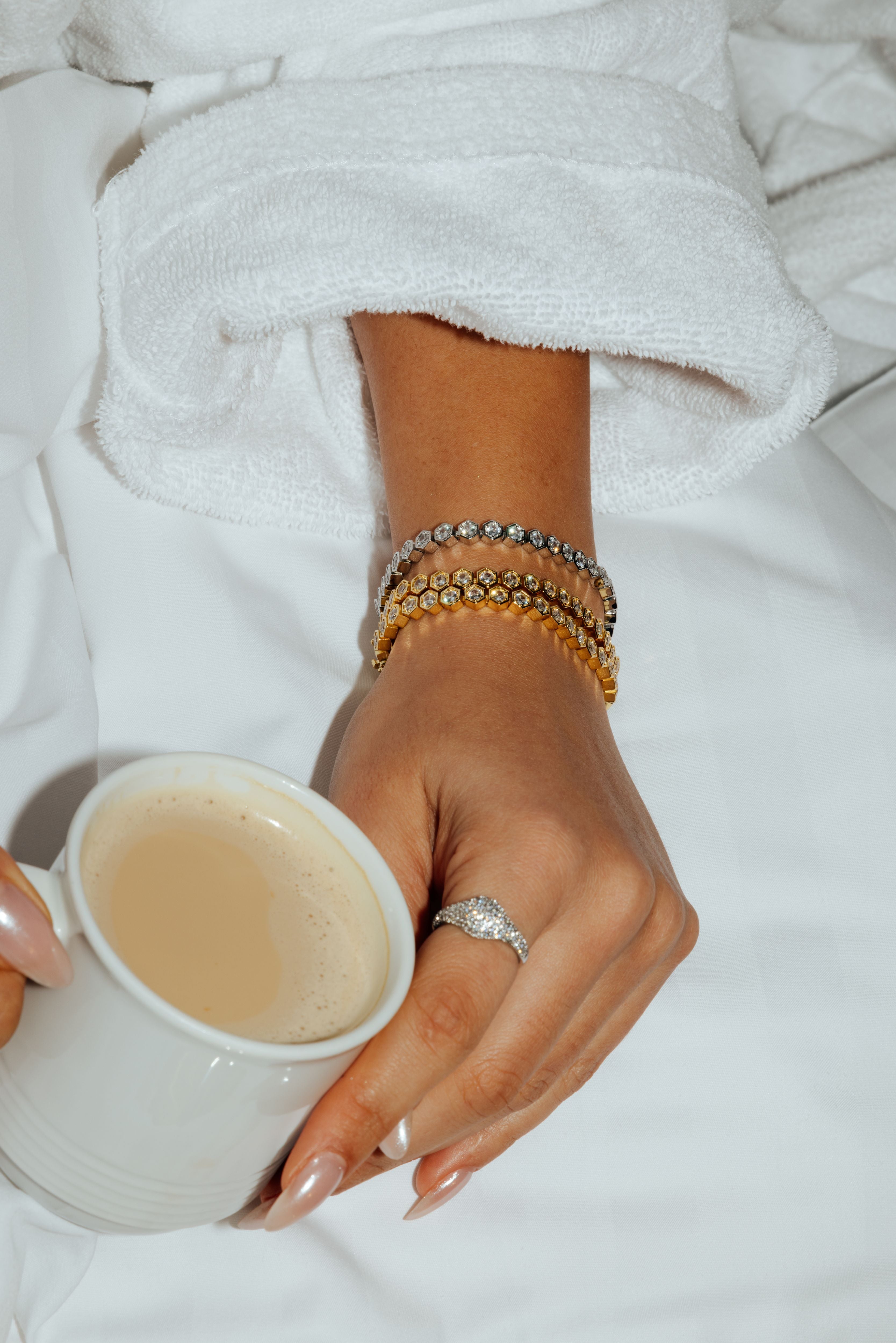 Prima Bezel - Bracelet (Gold)