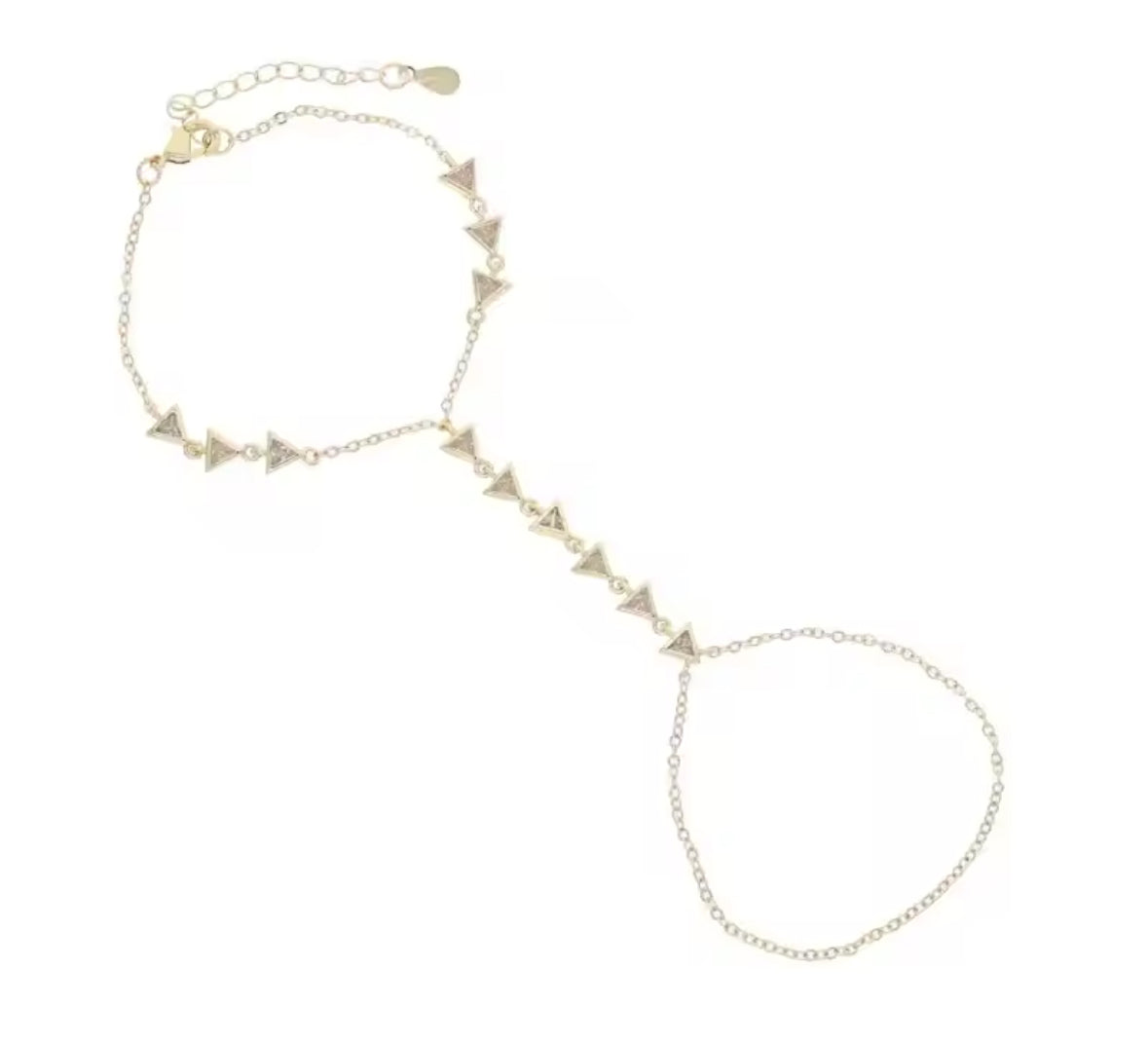 Saffron Glow Cabana - Handchain