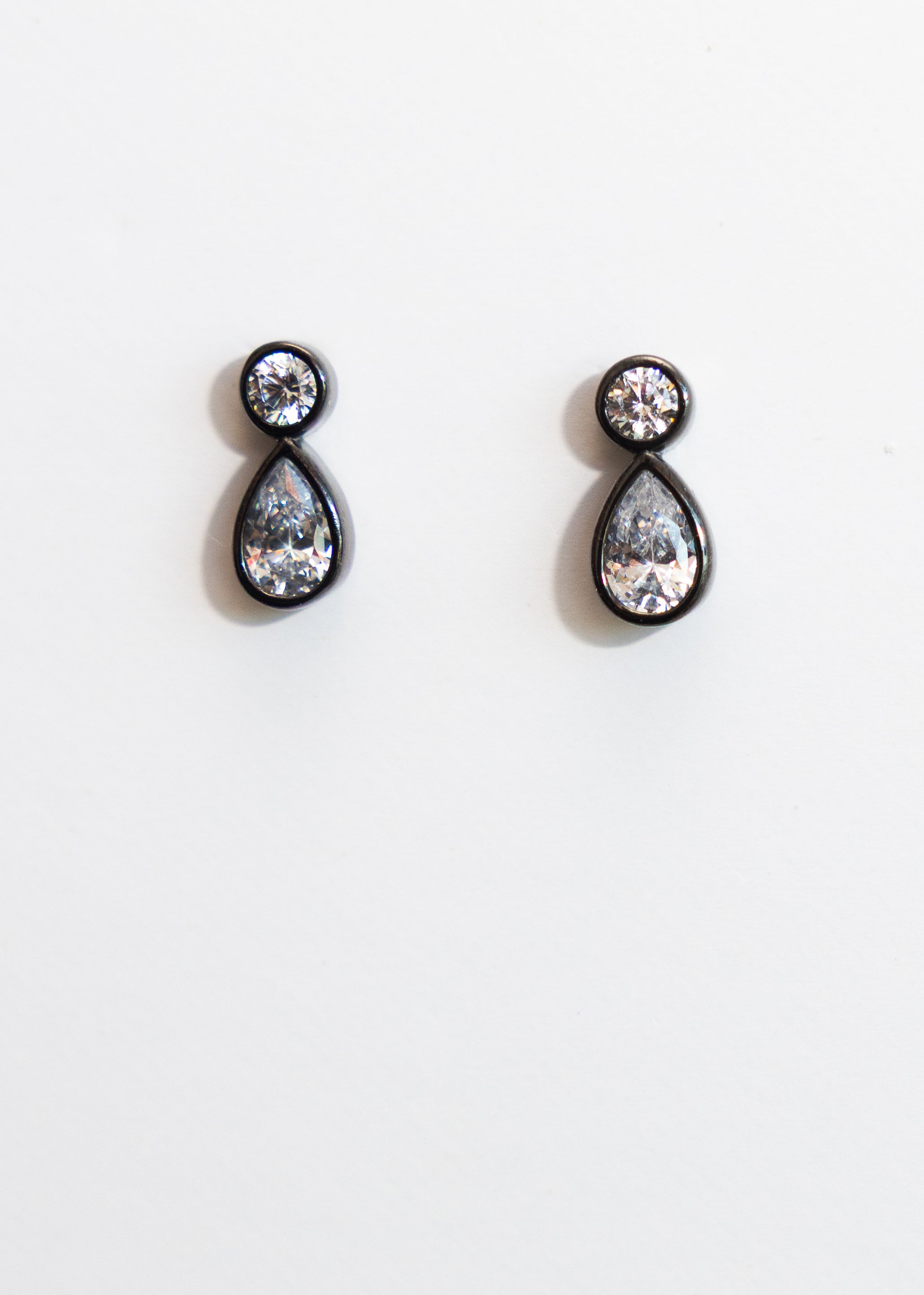 Noir Drops - Earrings