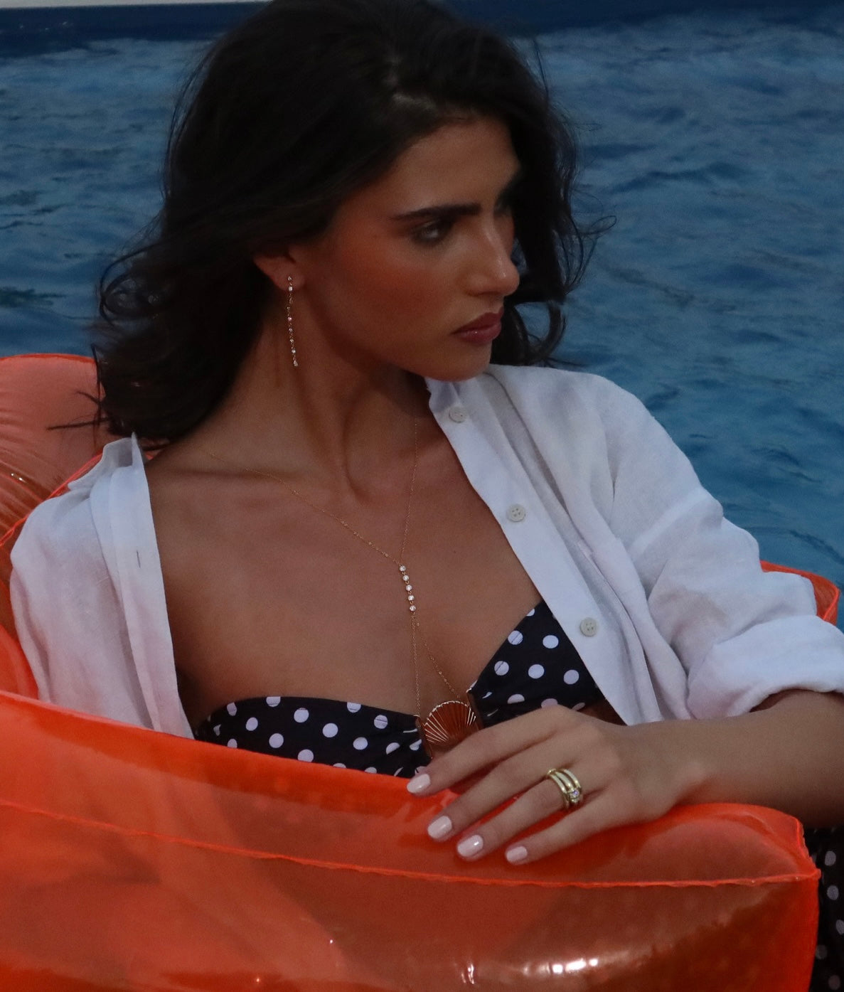 Golden Ripple Cabana – Body Chain