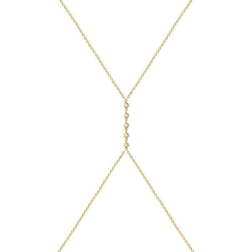 Golden Ripple Cabana – Body Chain
