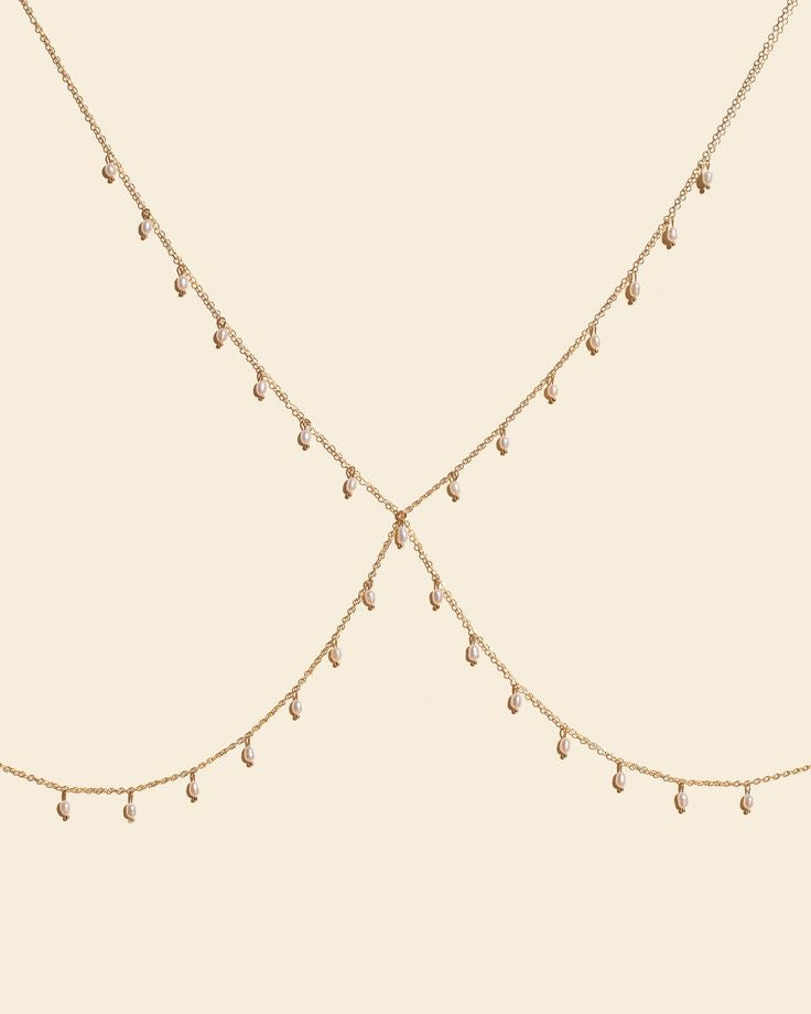 Glow Pearl Cabana - Body Chain